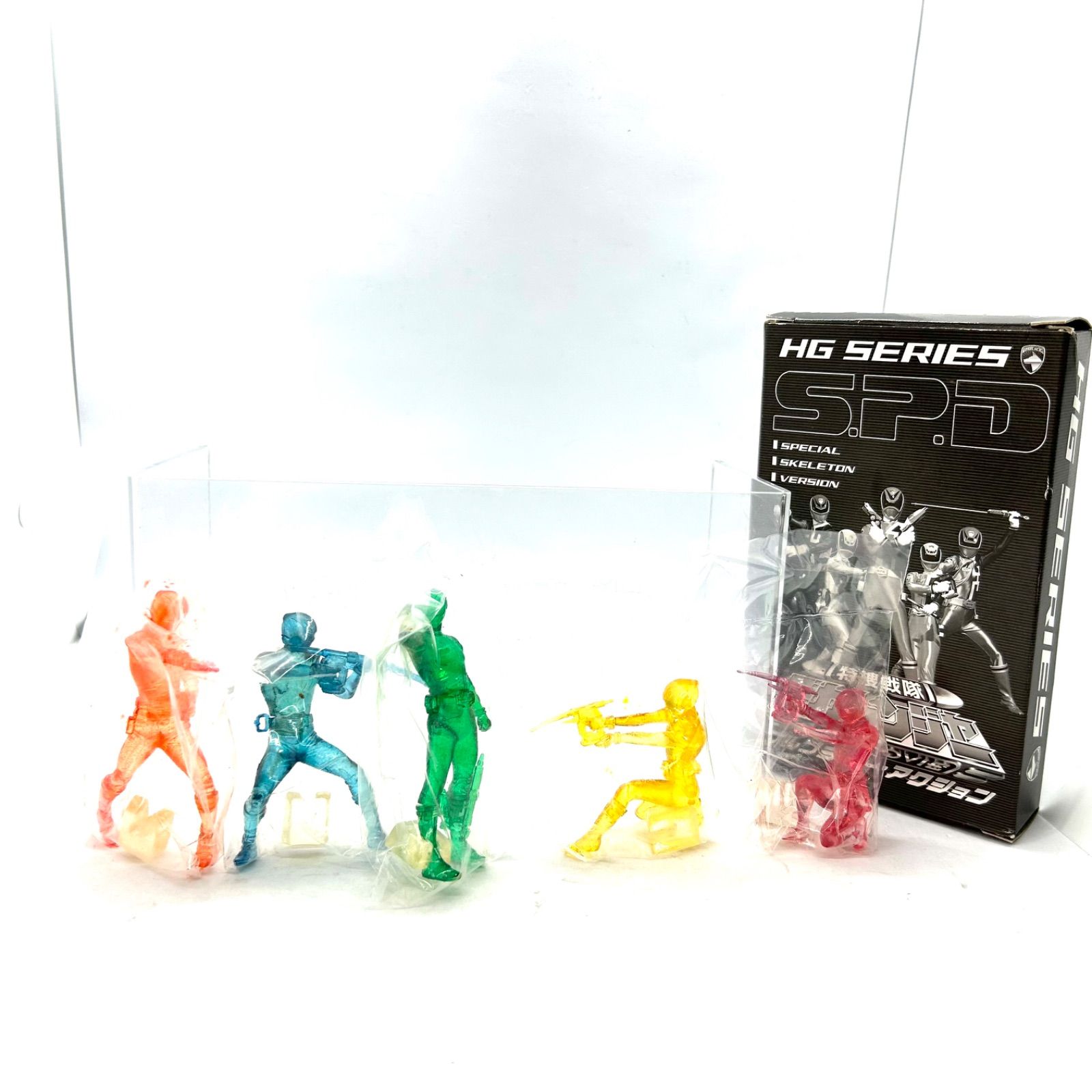 特捜戦隊デカレンジャー HGシリーズ スペシャルスケルトンバージョン