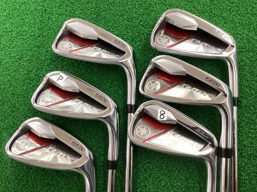 ヤマハ RMX218 アイアン 6本セット 純正スチール Sシャフト ヤマハ