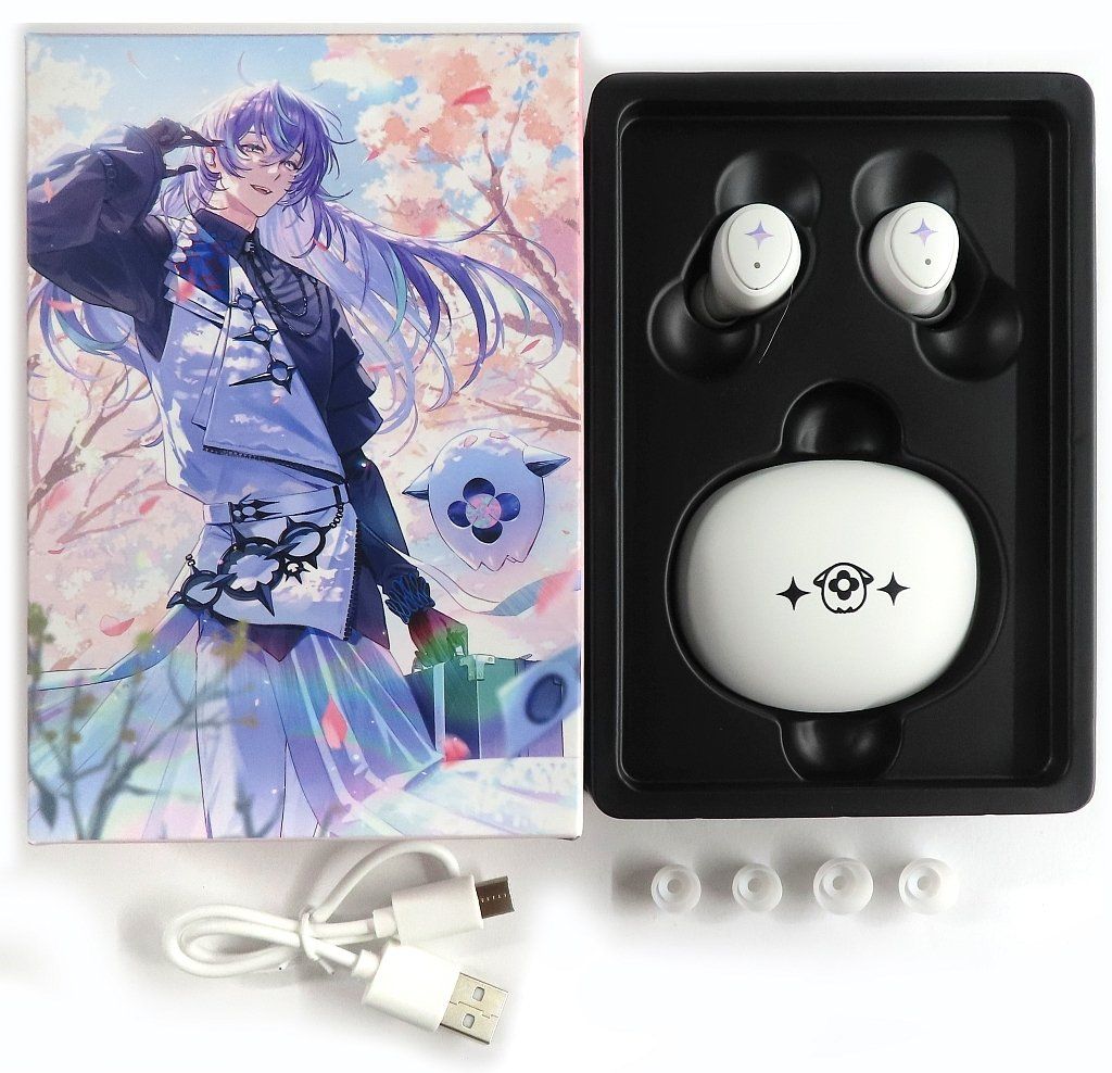 中古】ヘッドフォン 星導ショウ ワイヤレスイヤホン ANIMA AOW04