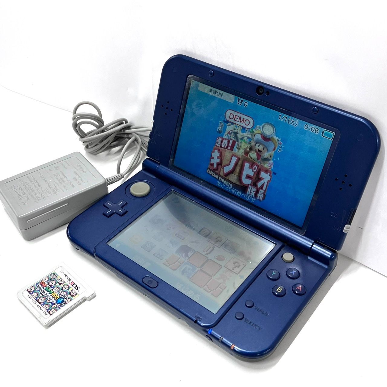 3DSとカセット2つ 3DS 本体 & カセット2つ 任天堂3DS本体とカセット