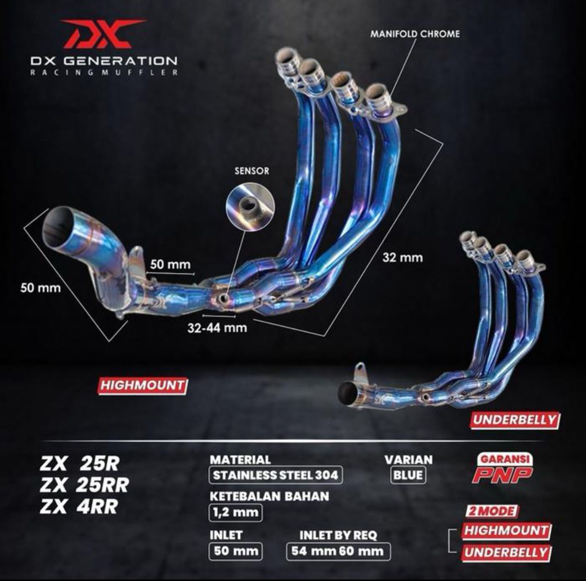 ZX25R/ZX4R エキパイマフラー DX GENERATION - メルカリ
