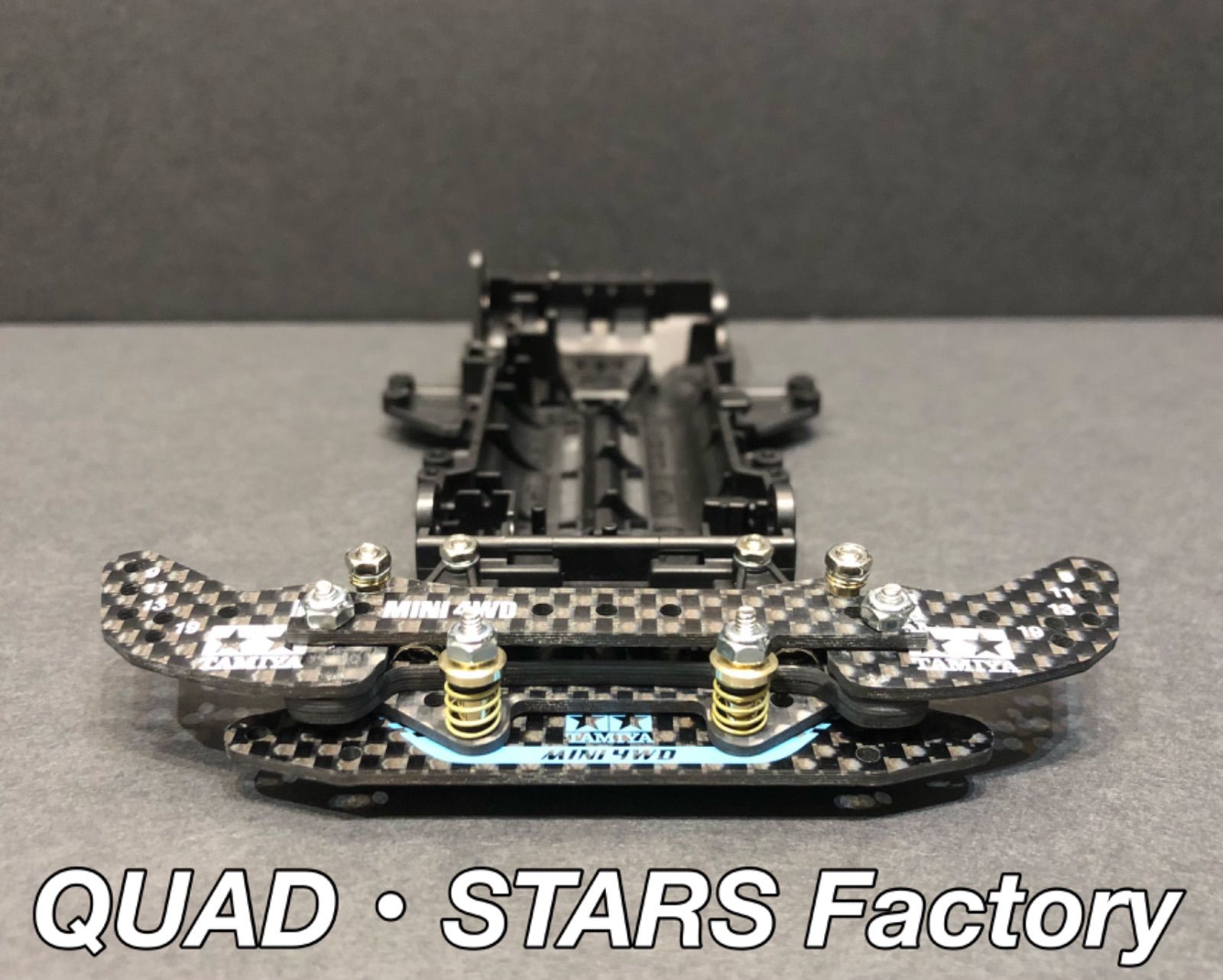 ミニ四駆・VZシャーシ用】2軸ATピボットバンパー J-CUP2021／フル