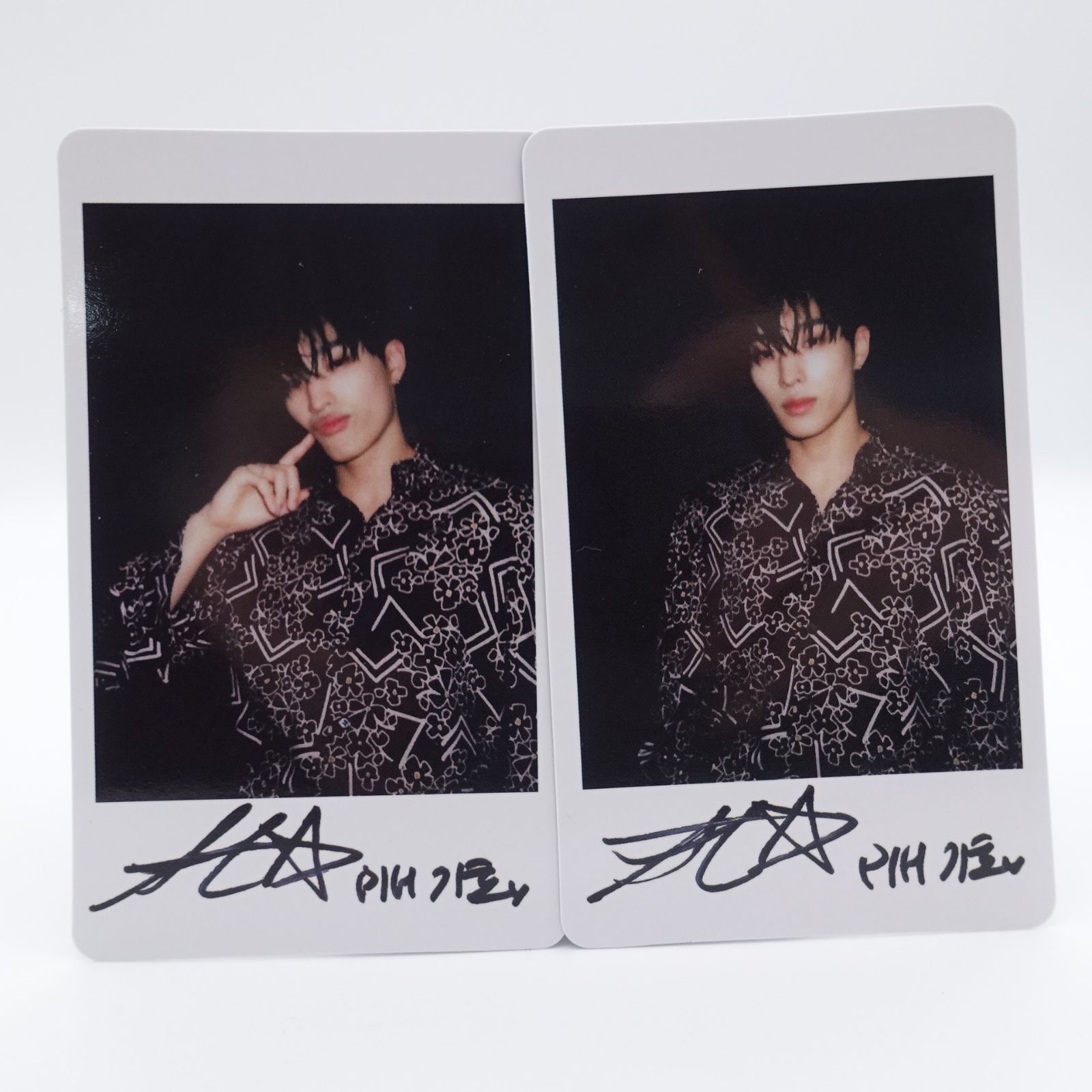 ALD1 WEi ジュンソ リリイベ ポラロイド チェキ サイン トレカ WEi