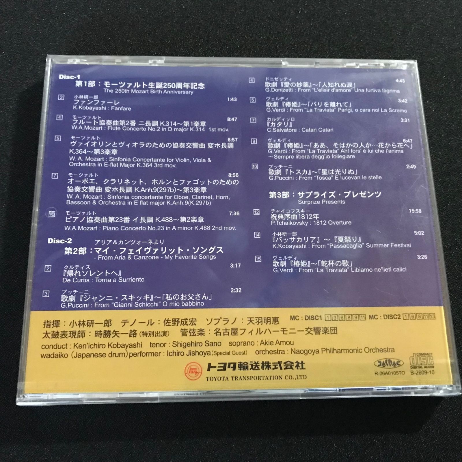 コバケン レア盤 第4回トヨタ輸送アンコールコンサート小林研一郎指揮