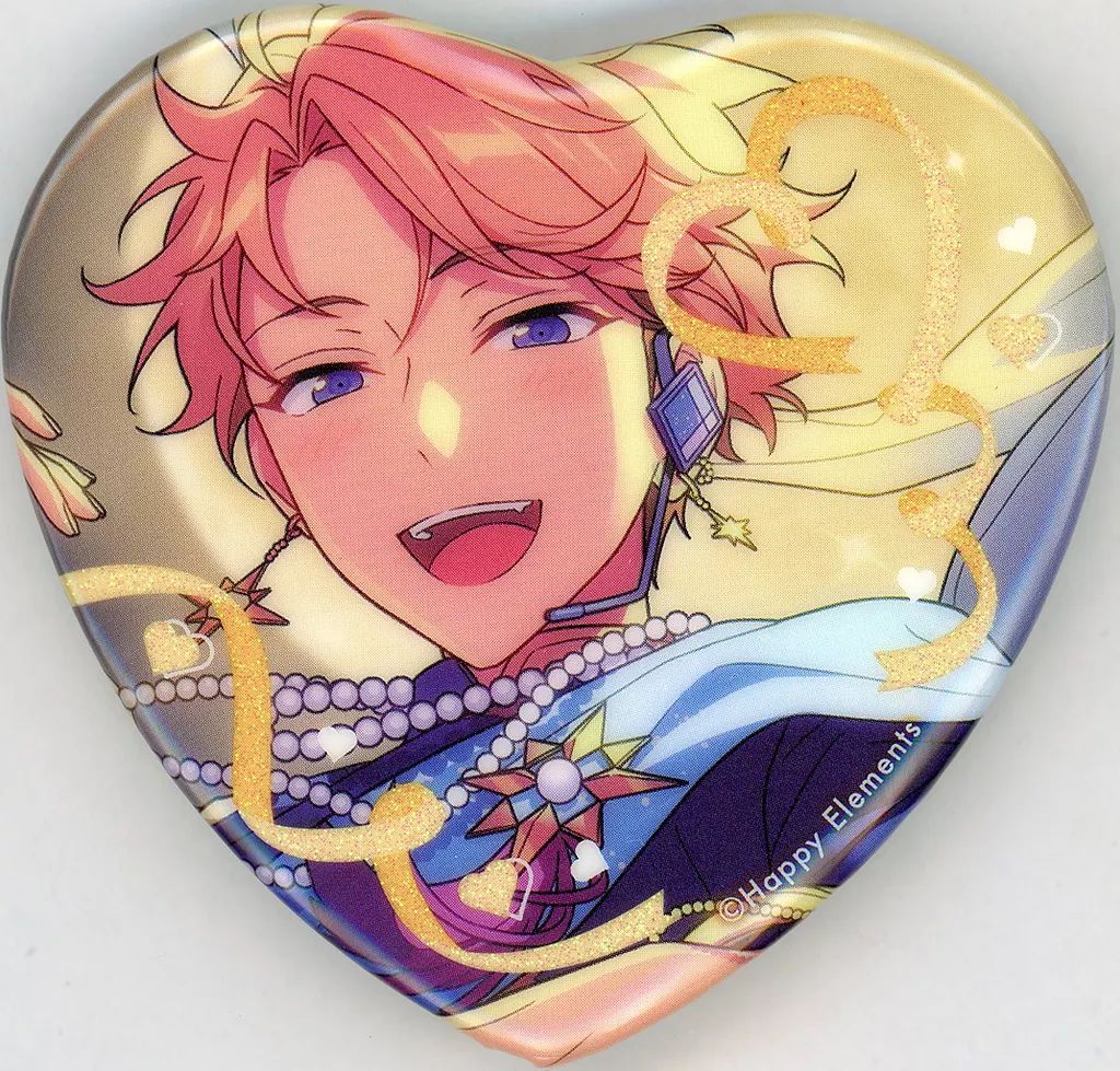 あんさんぶるスターズ！鳴上 嵐ハート型バッジ 95個セット あんさん