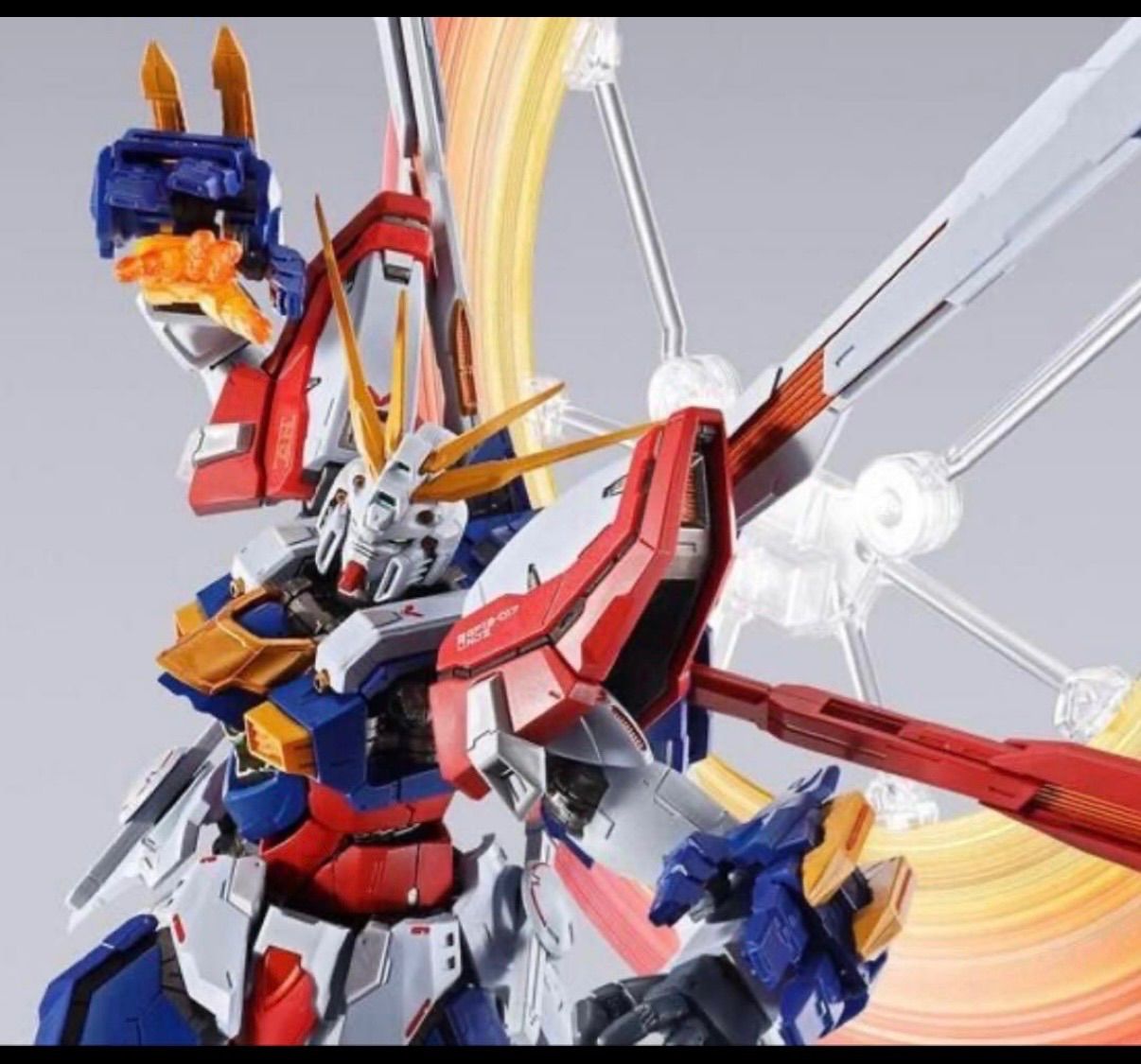 二次修正版 l build ゴッドガンダム メタルビルド ゴッドガンダム 二次