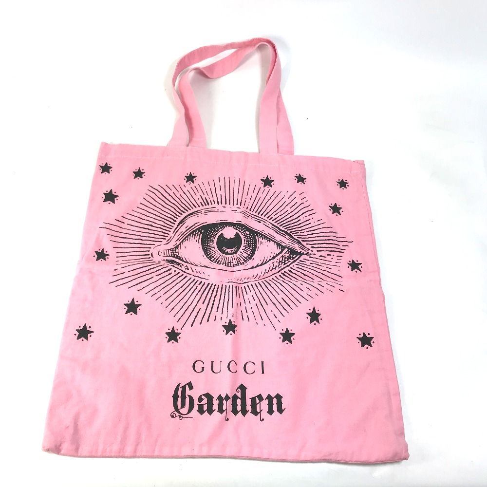 GUCCI グッチ トートバッグ ガーデン シンボル アイ コットン - メルカリ