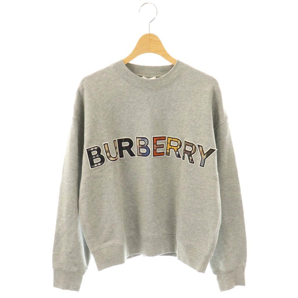 バーバリー BURBERRY キッズ クルーネックロゴスウェット トレーナー