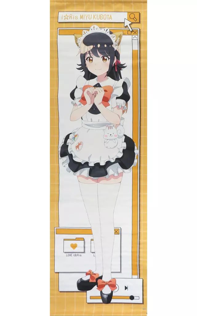 中古】タペストリー 久保田未夢 特大タペストリー 「i☆Ris the Movie