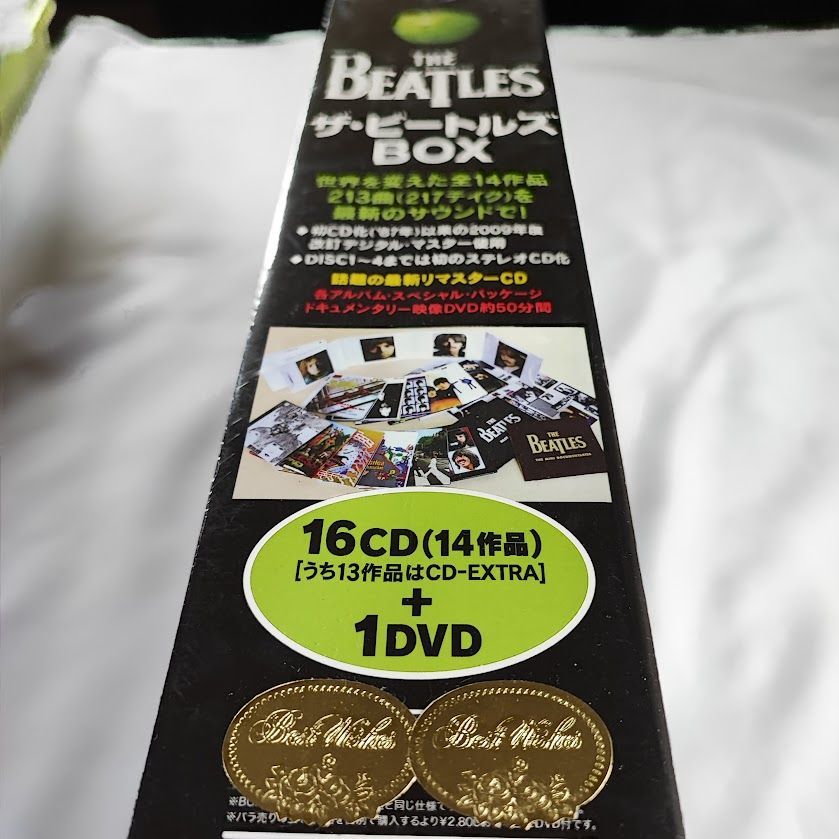 新品未開封】THE BEATLES BOX 16CD＋1DVD - メルカリ
