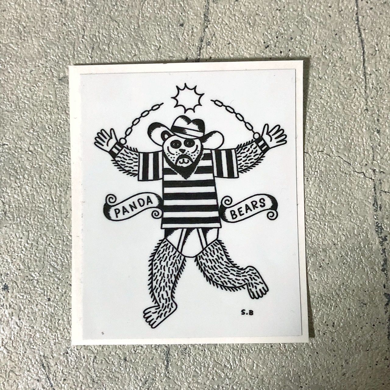 SCUM RIDERS ステッカー PANDABEARS / SCUMBOY TATTOO スカムボーイ