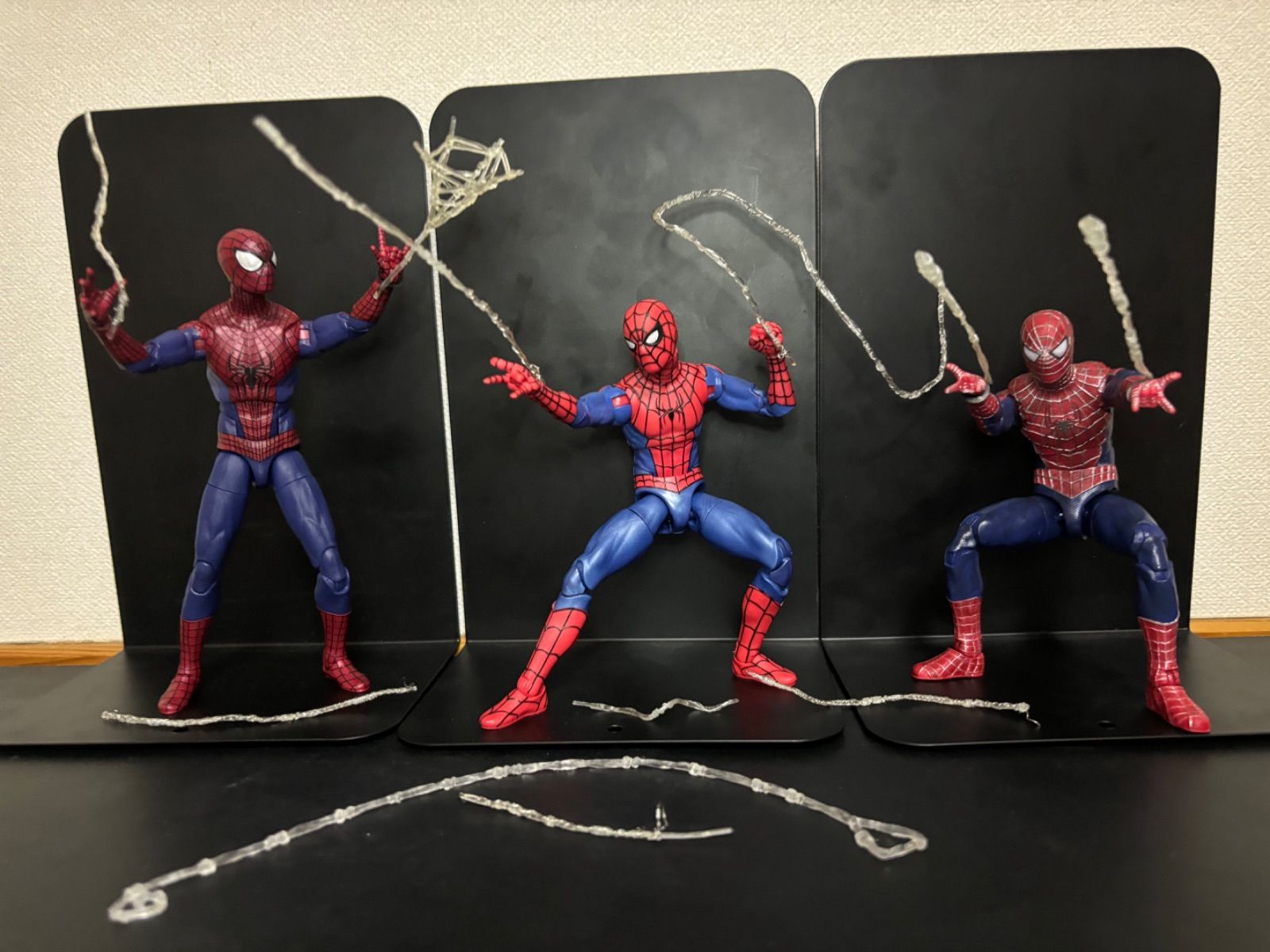 マーベルレジェンド スパイダーマン3体 ヴェノム カーネイジ セット