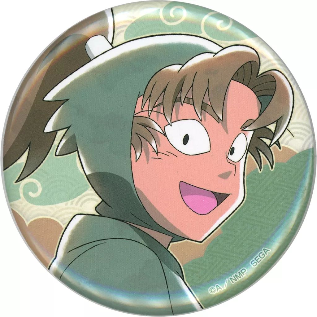 中古】バッジ・ビンズ 善法寺伊作 缶バッジ 「セガ ラッキーくじ