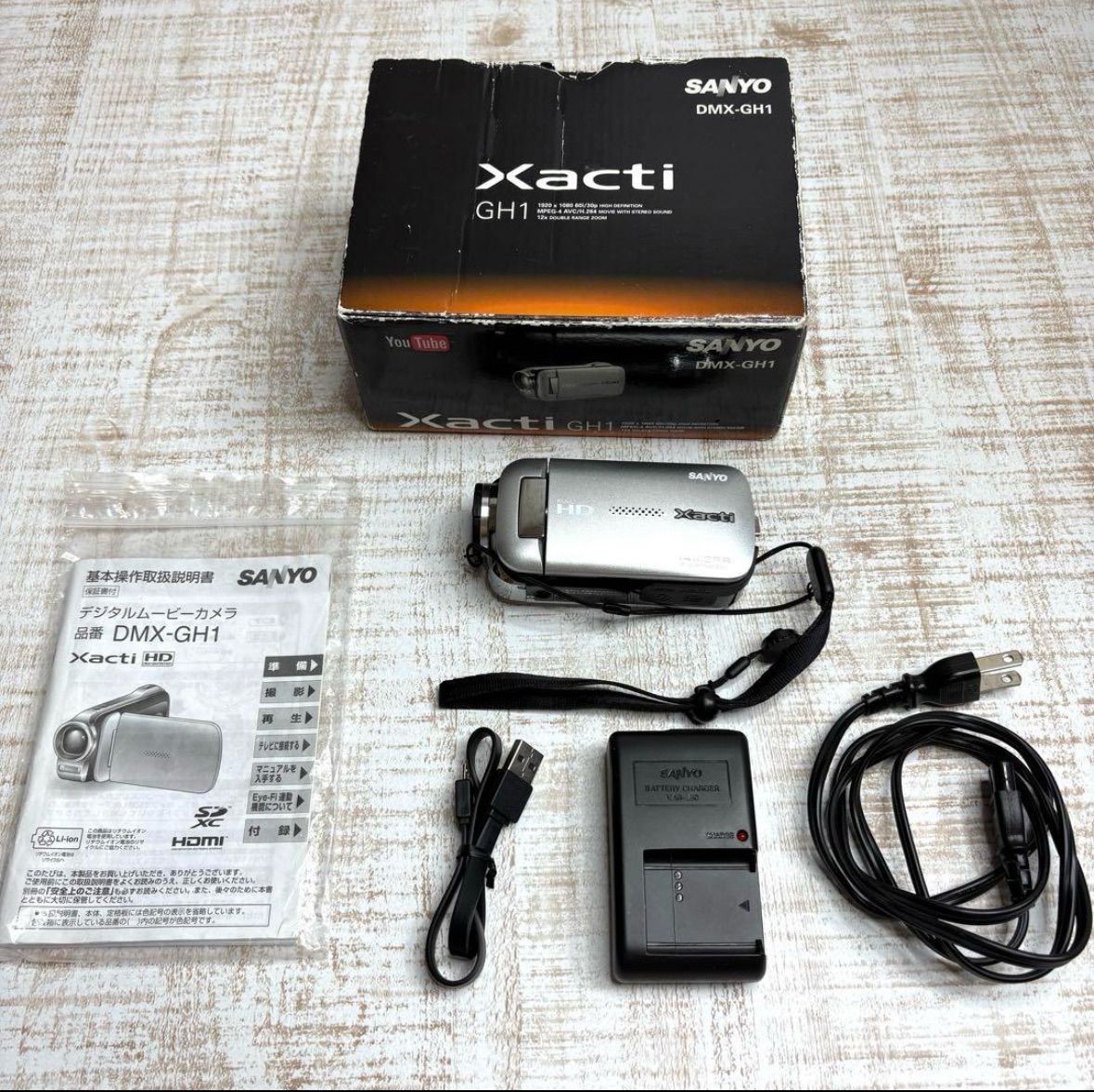 SANYOサンヨー SANYO サンヨー デジタルムービーカメラ Xacti DMX-CA65