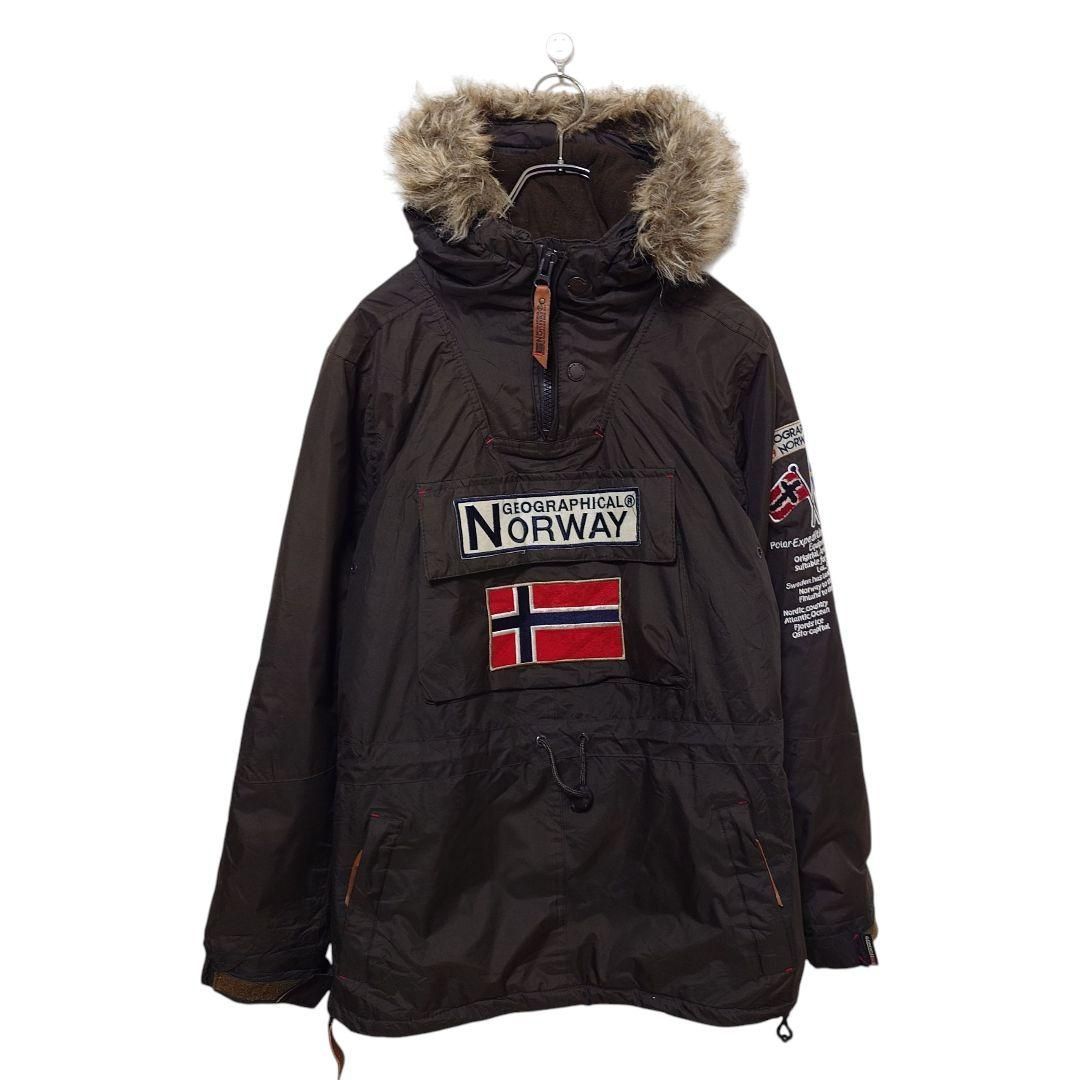 GEOGRAPHICAL NORWAY 2024 中綿入りアノラックパーカー A-3977