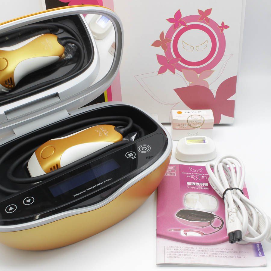 脱毛器 KE-NON ケノン Ver.8.0 ショット残191,642 ケノン Ver8.4 脱毛