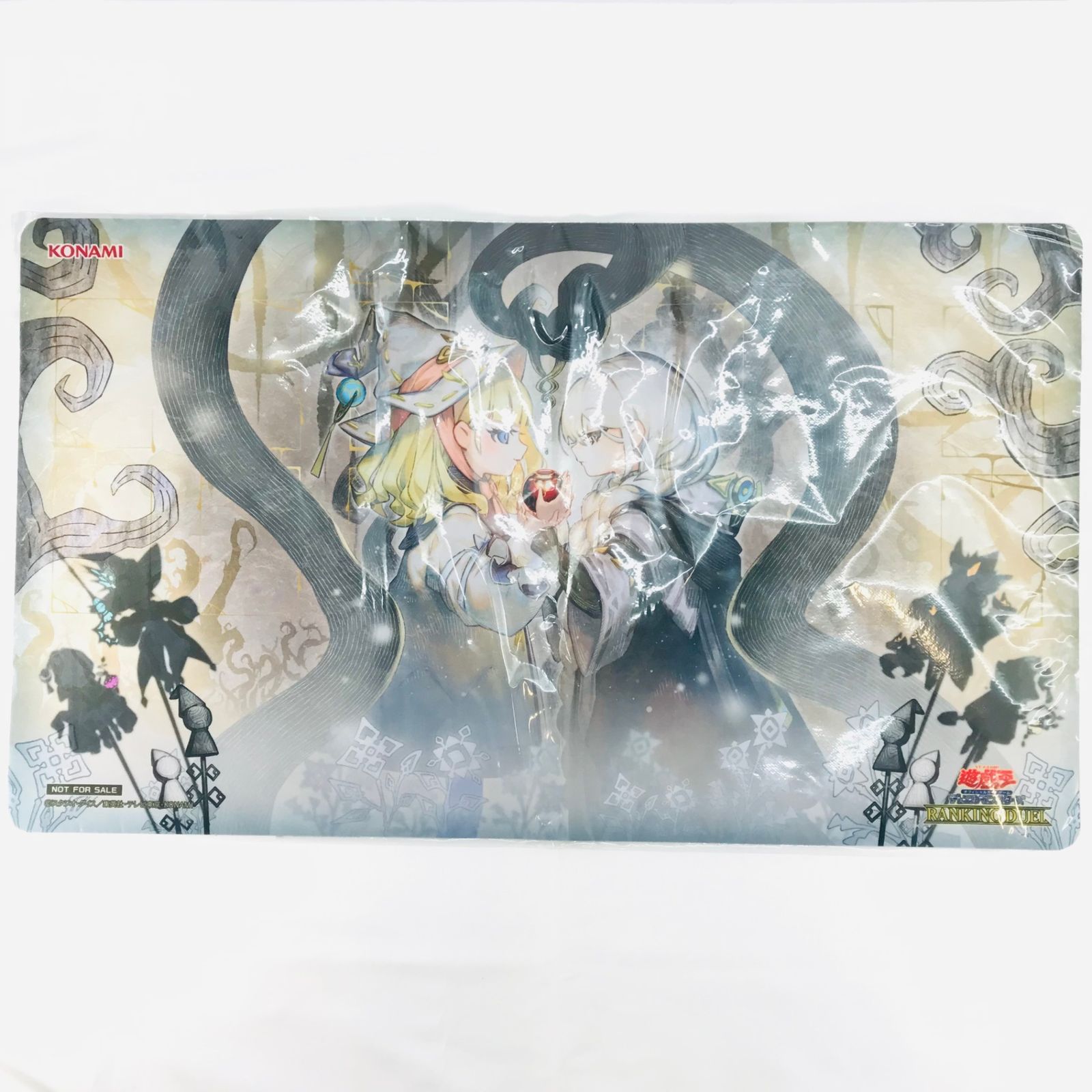 遊戯王 白き森 罪宝の囁き プレイマット 未使用品 遊戯王OCG プレイ