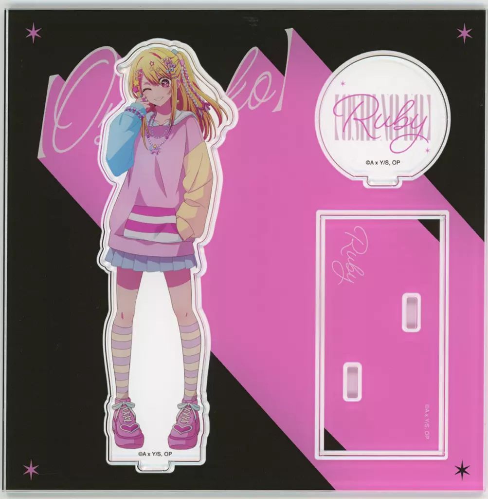 中古】アクリルスタンド・アクリルパネル ルビー/星野瑠美衣 アクリル