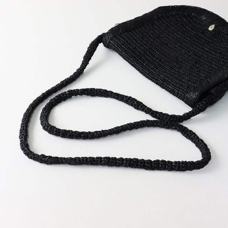 ヘレンカミンスキー HELEN KAMINSKI ラフィア フラップ ショルダー