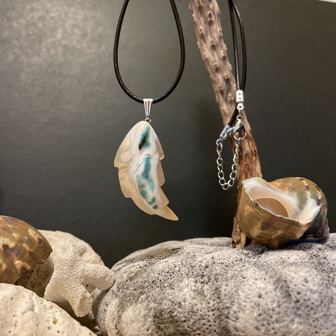 夜光貝ネックレス(ys37)希望価格本日5/9限定値下げ 夜光貝ネックレス