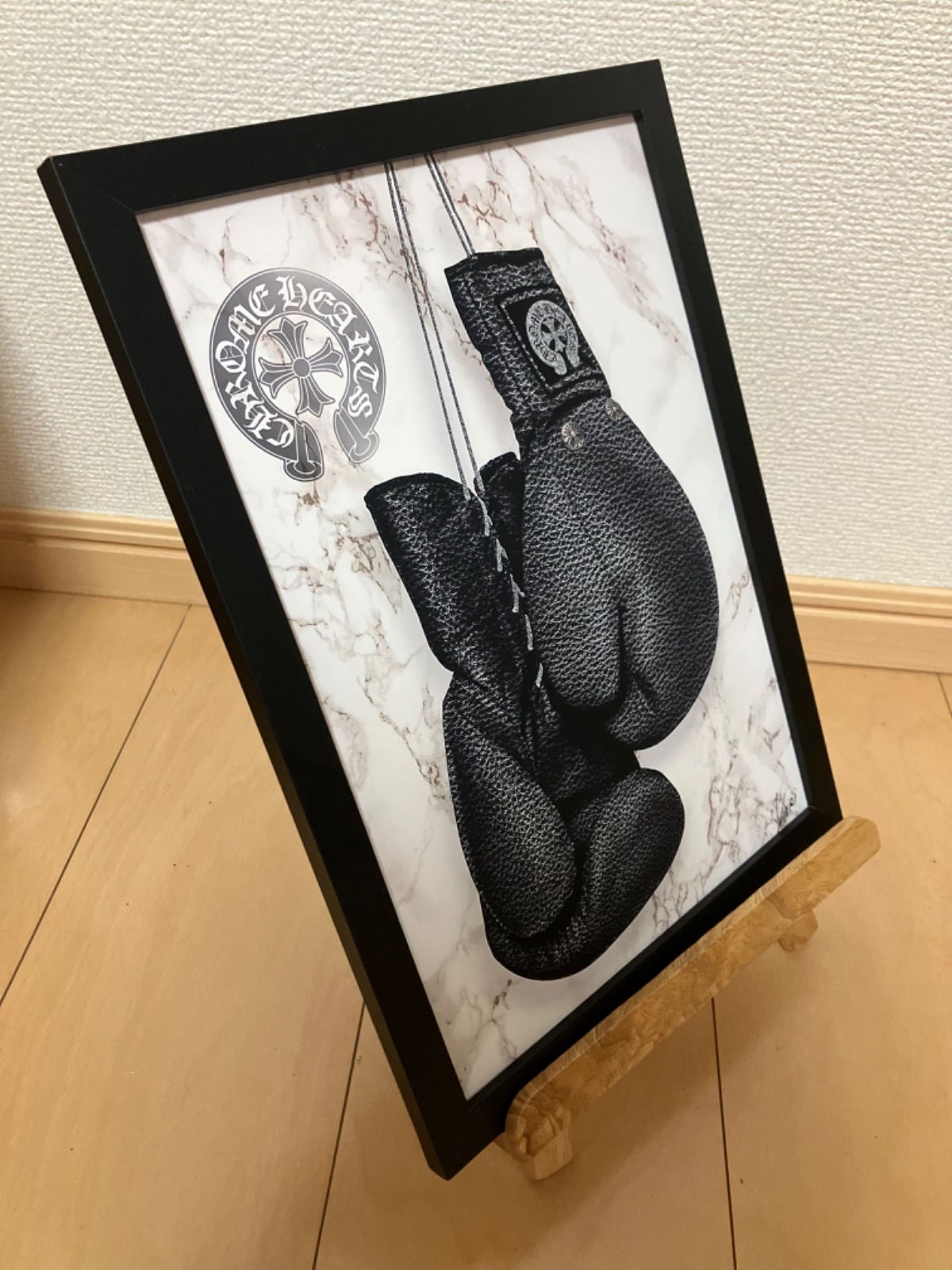 CHROME HEARTS type☆A4額装済オマージュアートインテリアポスター#411