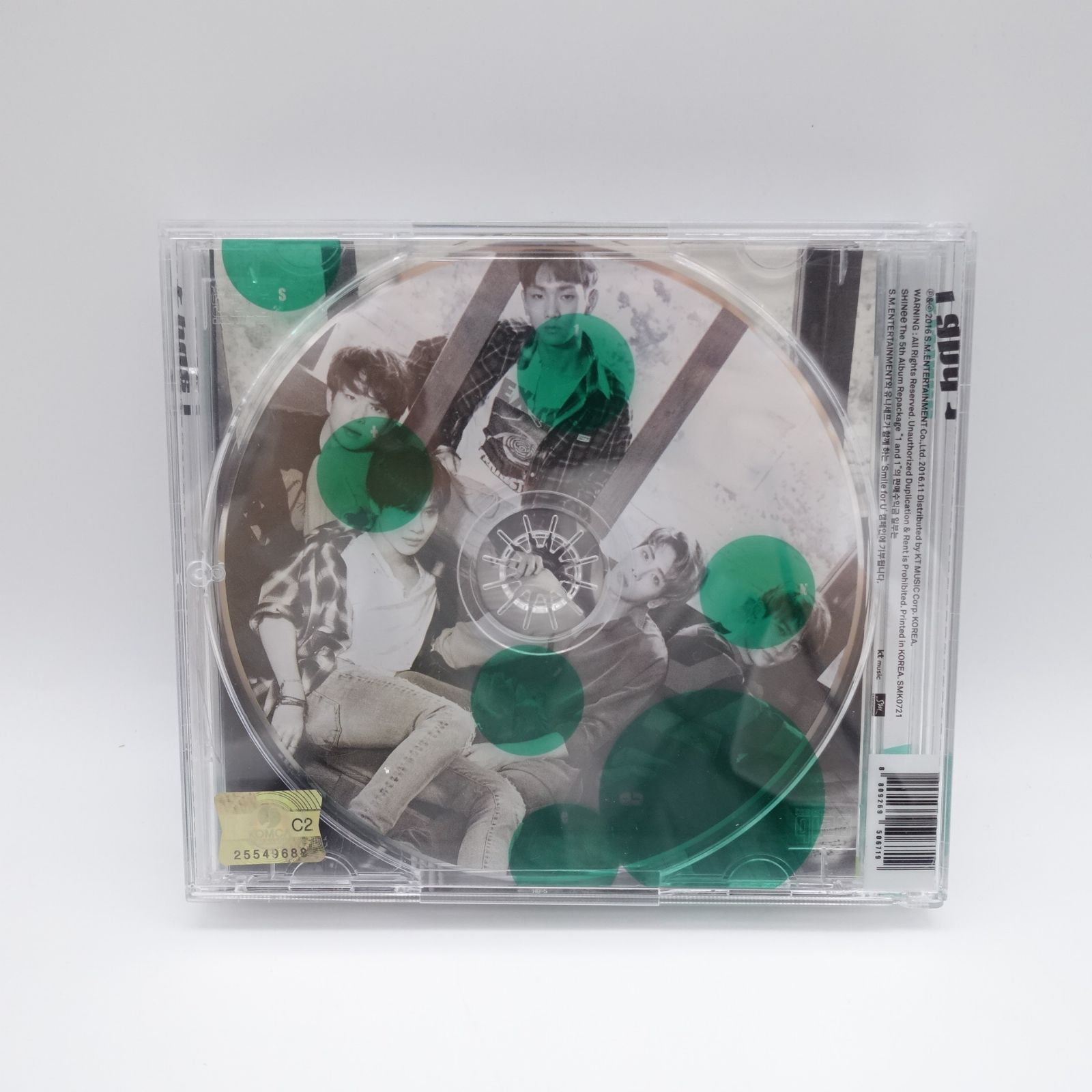 SHINee ジョンヒョン 1 and 1 アルバム CD トレカ フォト カード