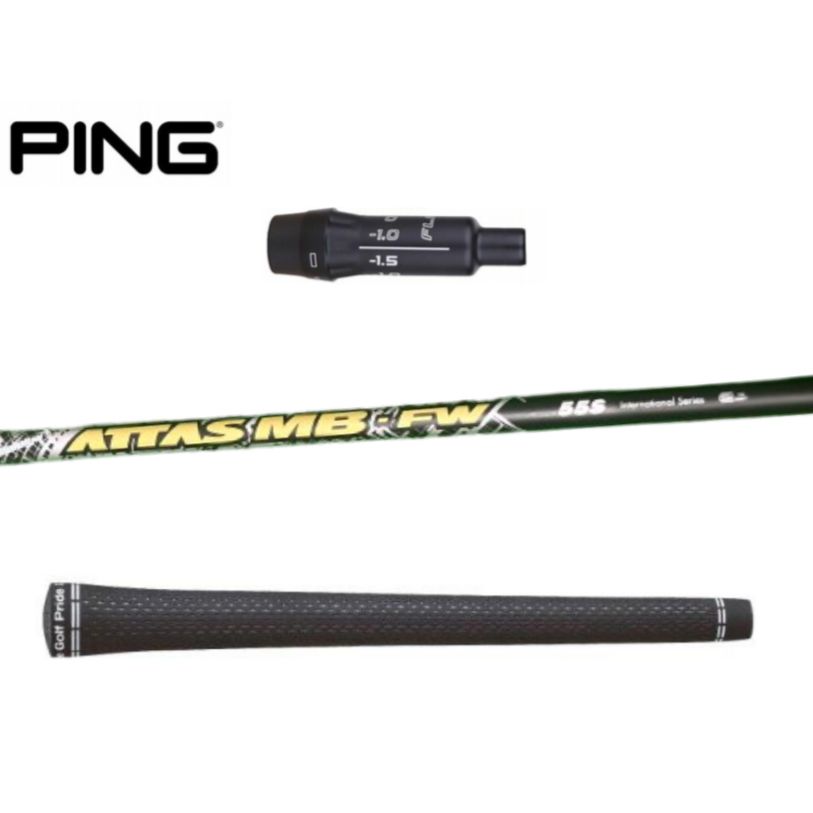 新品・未使用】PINGスリーブ付 ATTAS MB FW 55S FW用 40インチ - メルカリ