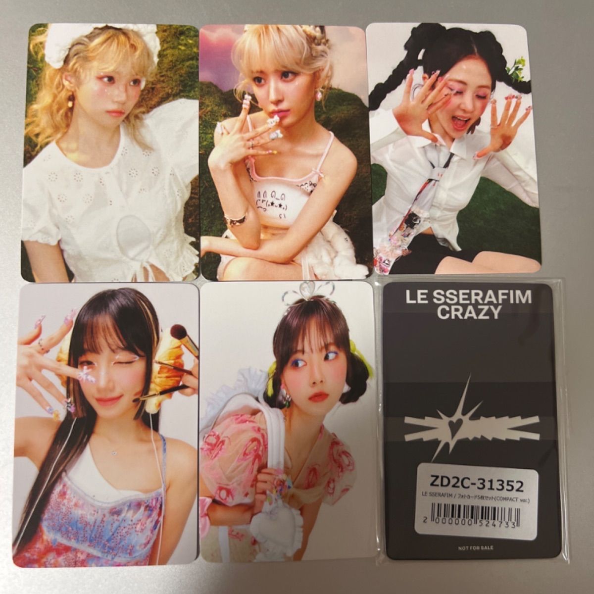 LE SSERAFIM EASY サノク 事前収録 限定 サクラ LE SSERAFIM EASY