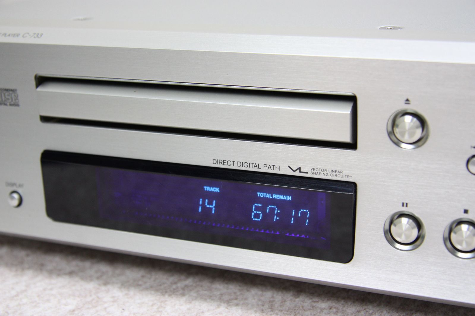 ONKYO INTEC CDプレーヤー C-733 美品 Amazon.co.jp: ONKYO INTEC275