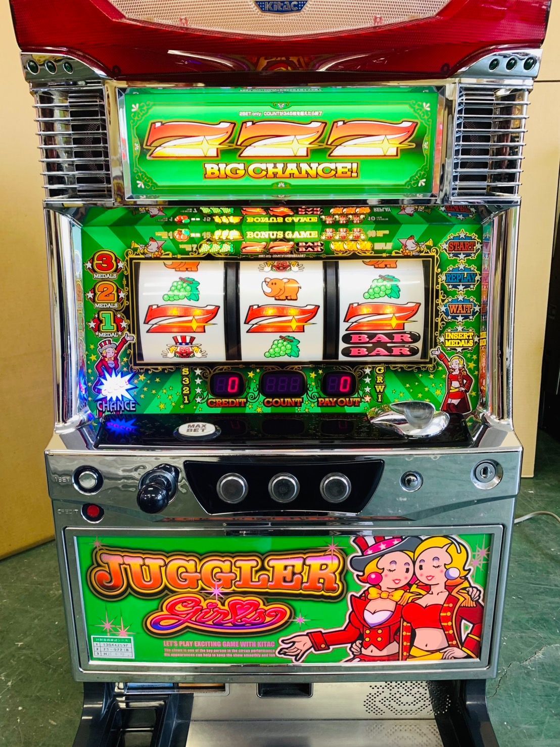 dodon ジャグラーガールズ5号機 dodon ジャグラーガールズ5号機