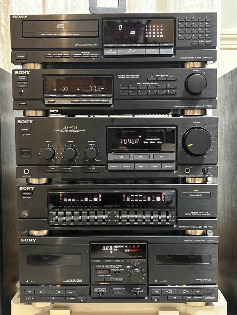 SONY Liberty リバティ システムコンポ LBT-V725 ST-V725TV SEQ-V725