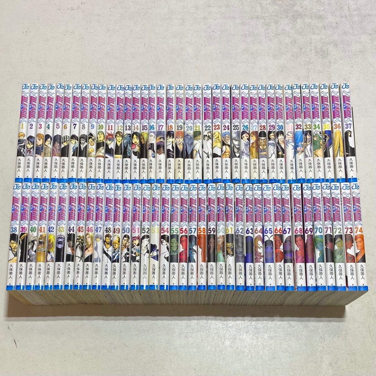 BLEACH ブリーチ コミック 全74巻完結セット+おまけ付き！ 久保帯人