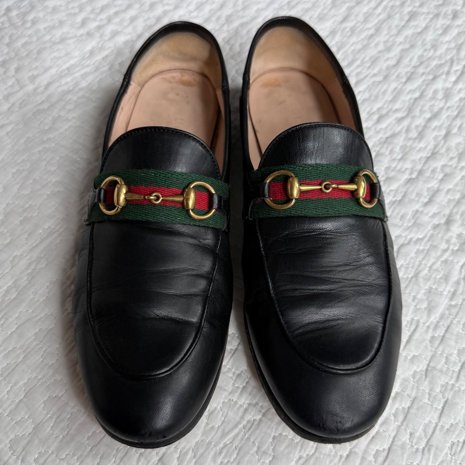 GUCCI グッチ ホースビットローファー ヨルダーン シェリーライン