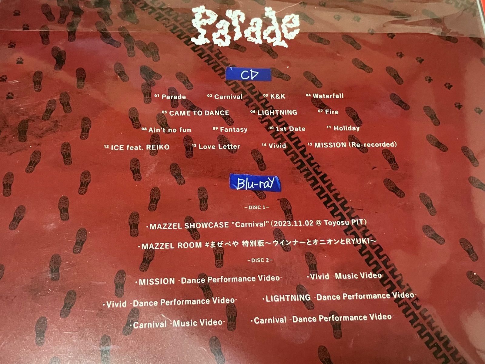 MAZZEL マーゼル Parade MUZEUM盤 Blue-ray - メルカリ