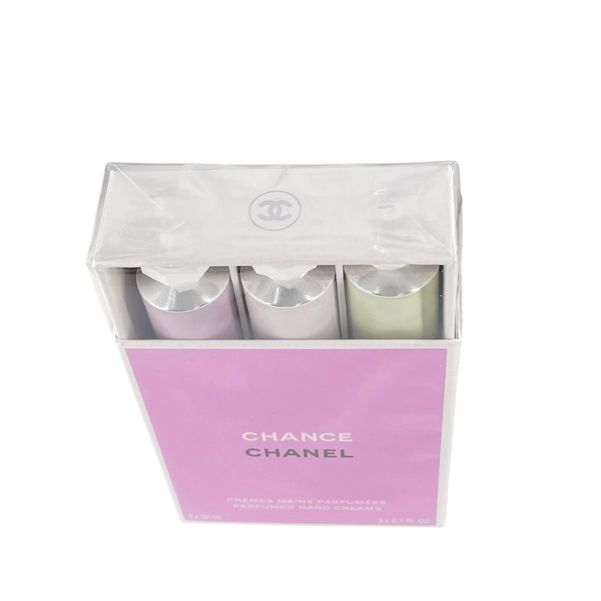 中古】 CHANEL シャネル チャンスクレームマン ハンド クリーム 3本