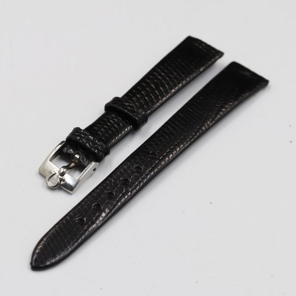 オメガ 純正ベルト レザーベルト ブラックカラー 13mm用 レディース
