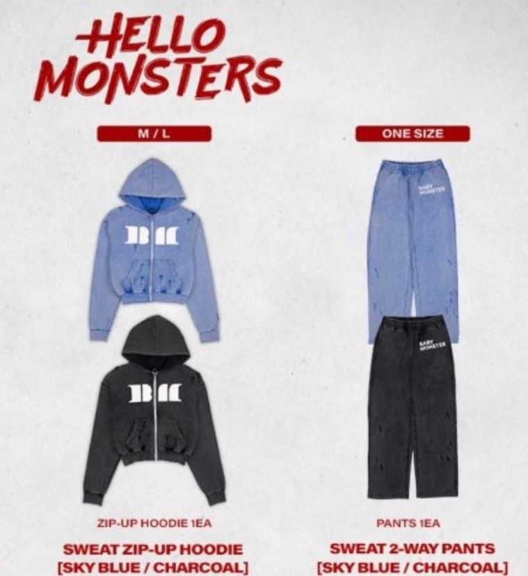 希少】BABYMONSTER ベビモン ソウルコン ワルツ スウェット フーディー