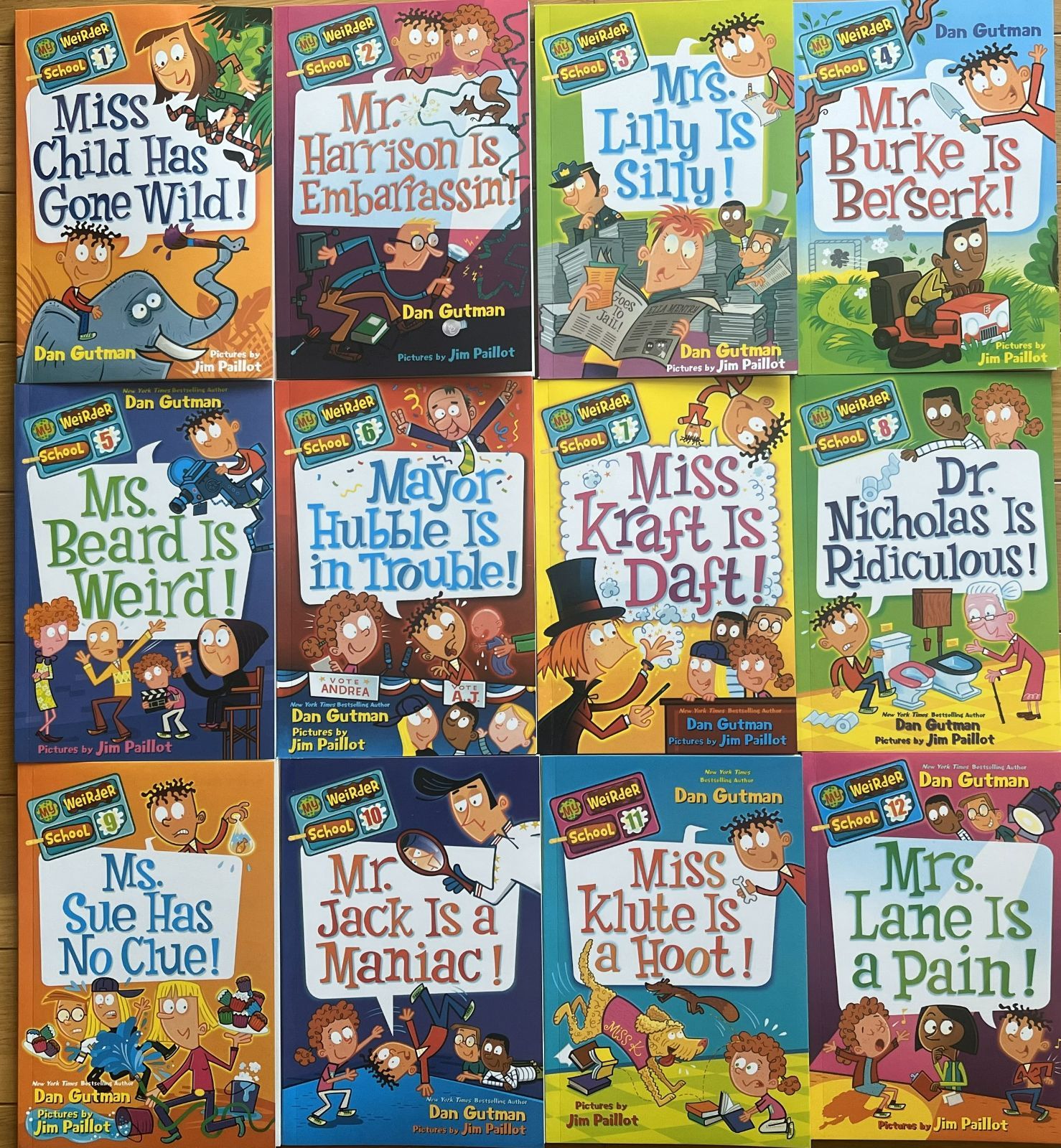 My Weird Schoolシリーズ1-5絵本69冊 57冊分音源付 最新版 マイヤペン