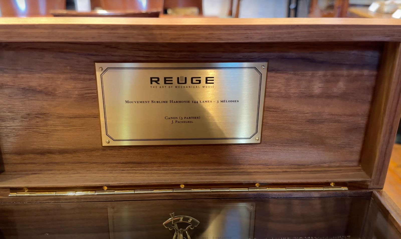 REUGE リュージュ オルゴール 36弁 エーデルワイス REUGE リュージュ