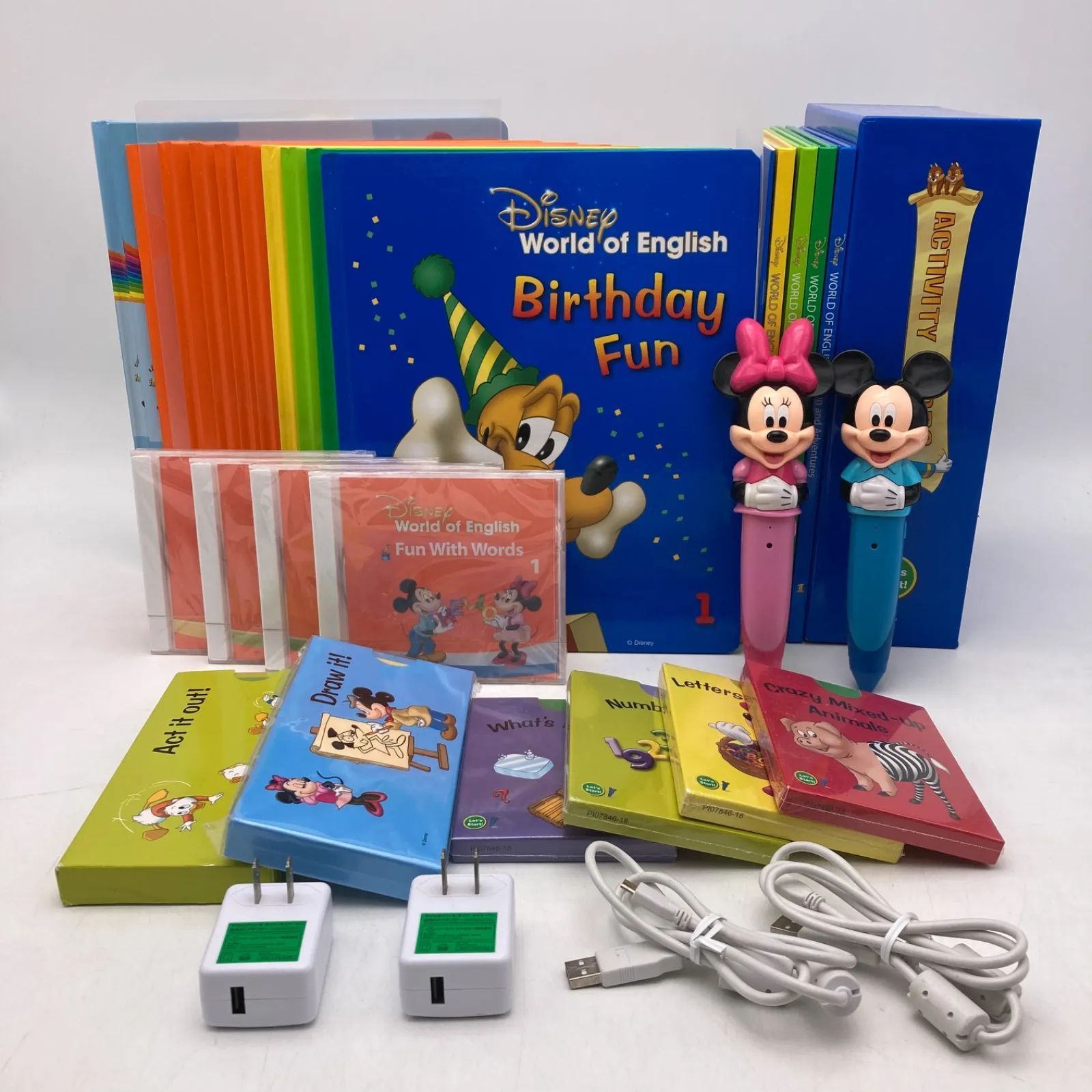 ディズニー Disney WORLD OF ENGLISH セット ワールドファミリーセット