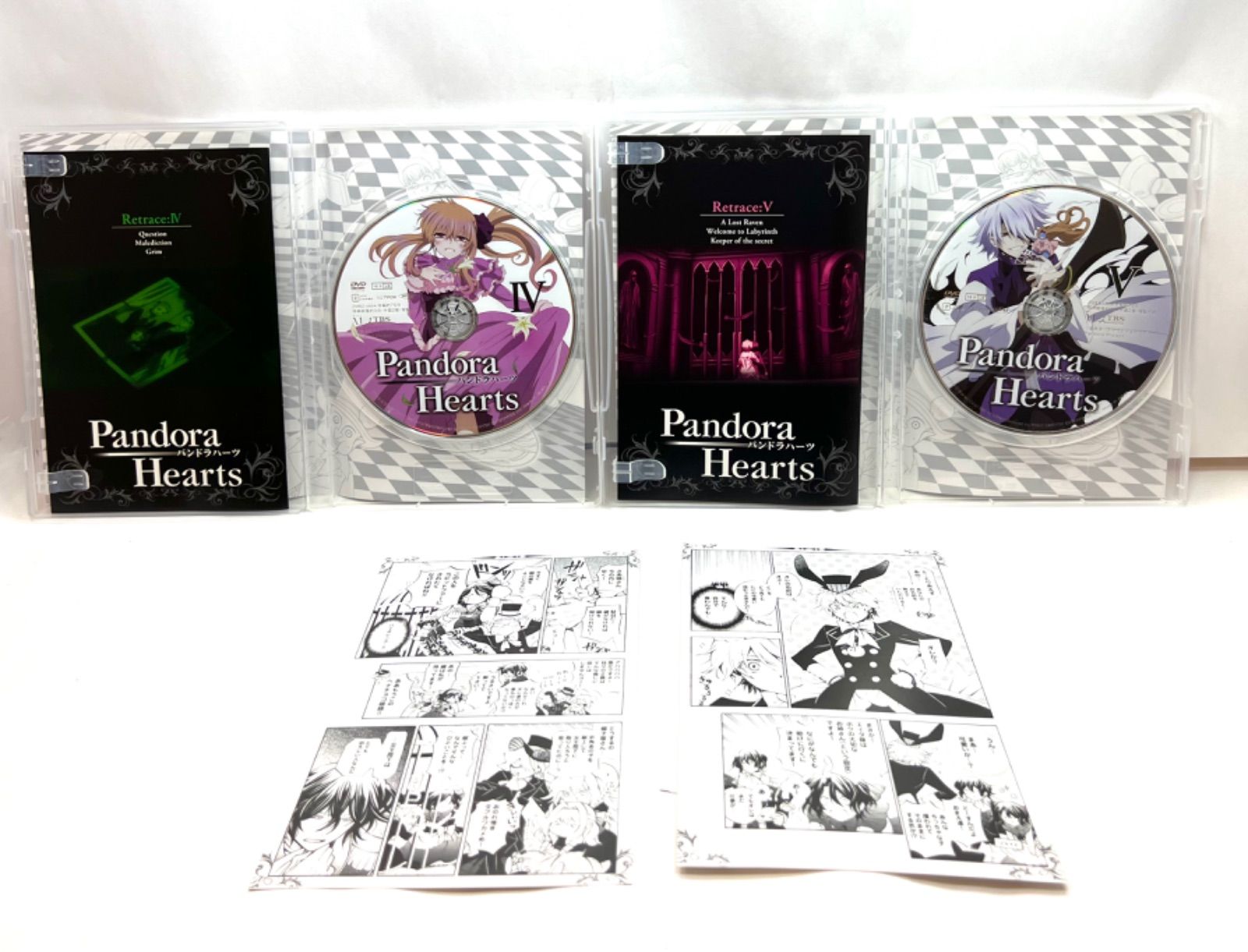 PandoraHearts パンドラハーツDVD 全9巻セット 初回限定BOX付 - メルカリ