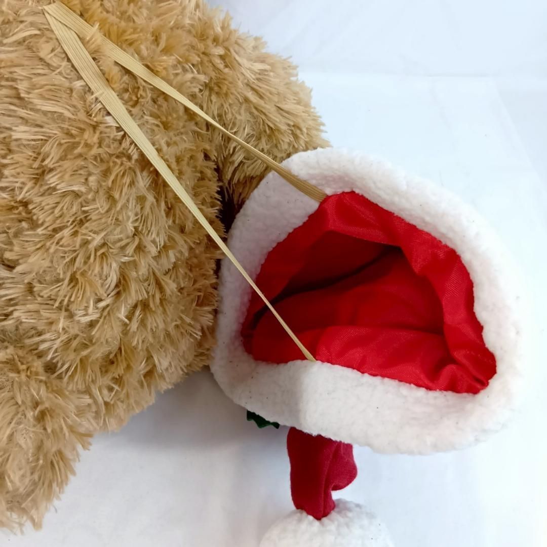 ディズニー ダッフィー ぬいぐるみ タグ付き クリスマスM 美品 約53cm