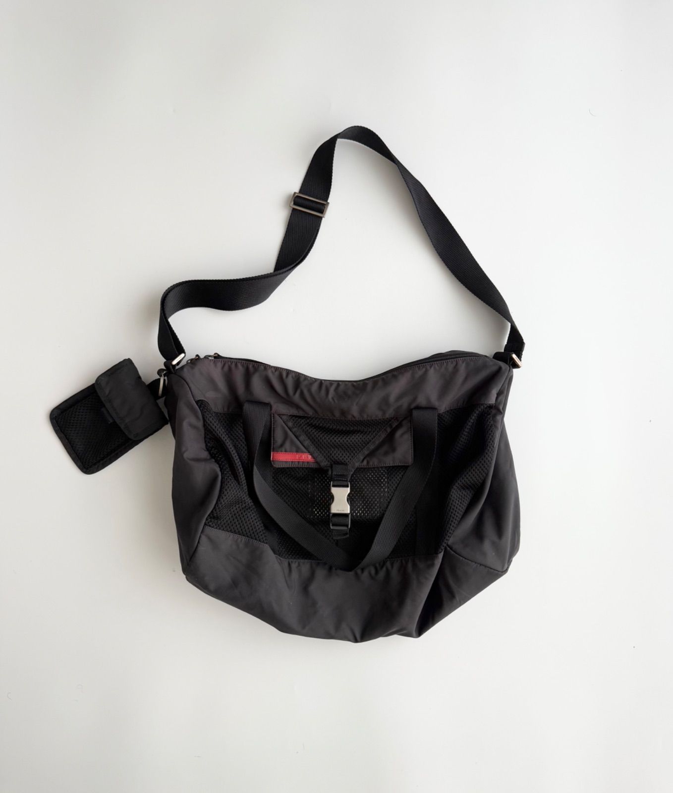 2000s PRADA SPORT 2WAY MESH BOSTON BAG プラダスポーツ 2000年代