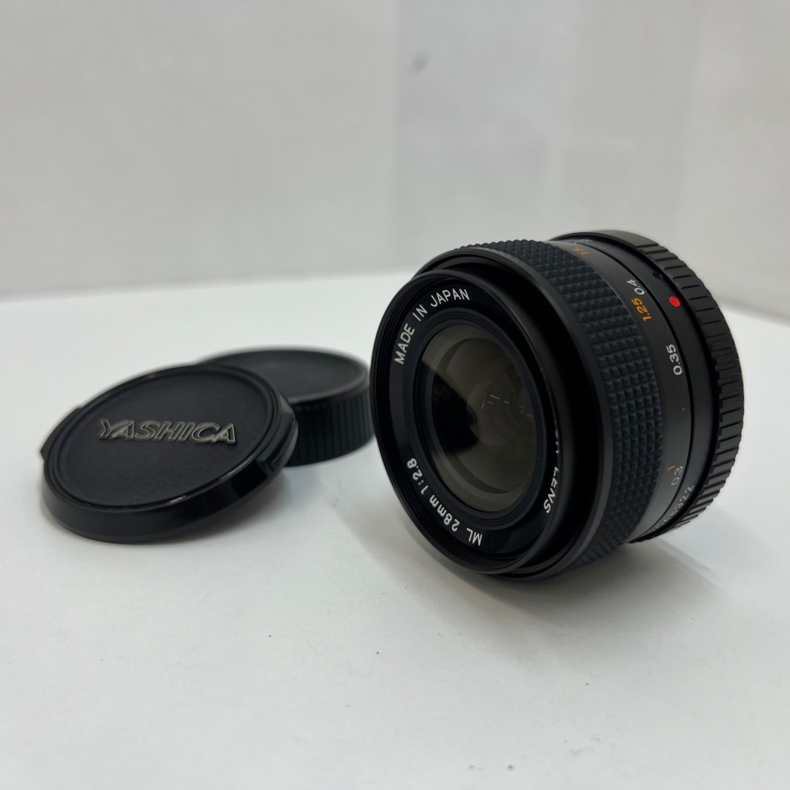 1-000032】 YASHICA ML 28mm F2.8 ヤシカ レンズ Y/Cマウント - メルカリ