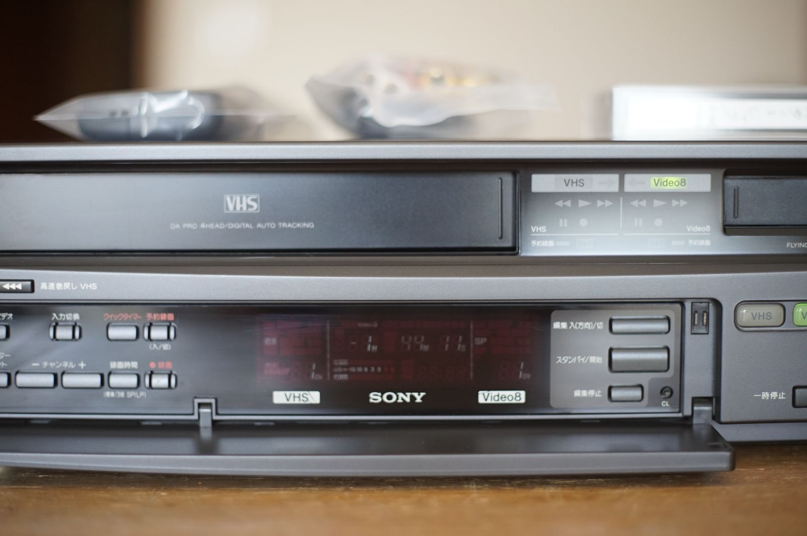 Video8のみ動作良好】SONY Video8 8ミリ WV-F1 Video8のみ動作良好SONY