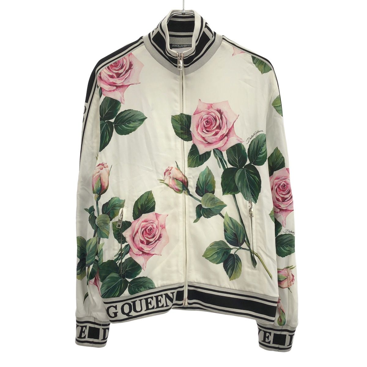 DOLCE&GABBANA ドルチェ＆ガッバーナ ジップアップフラワートラック