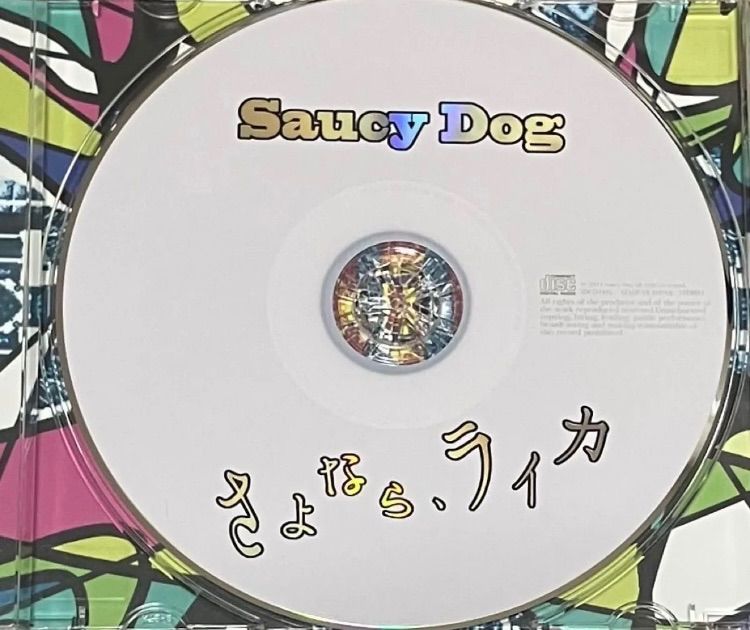 Saucy Dog さよなら、ライカ CD 帯付き 廃盤 インディーズ 邦楽