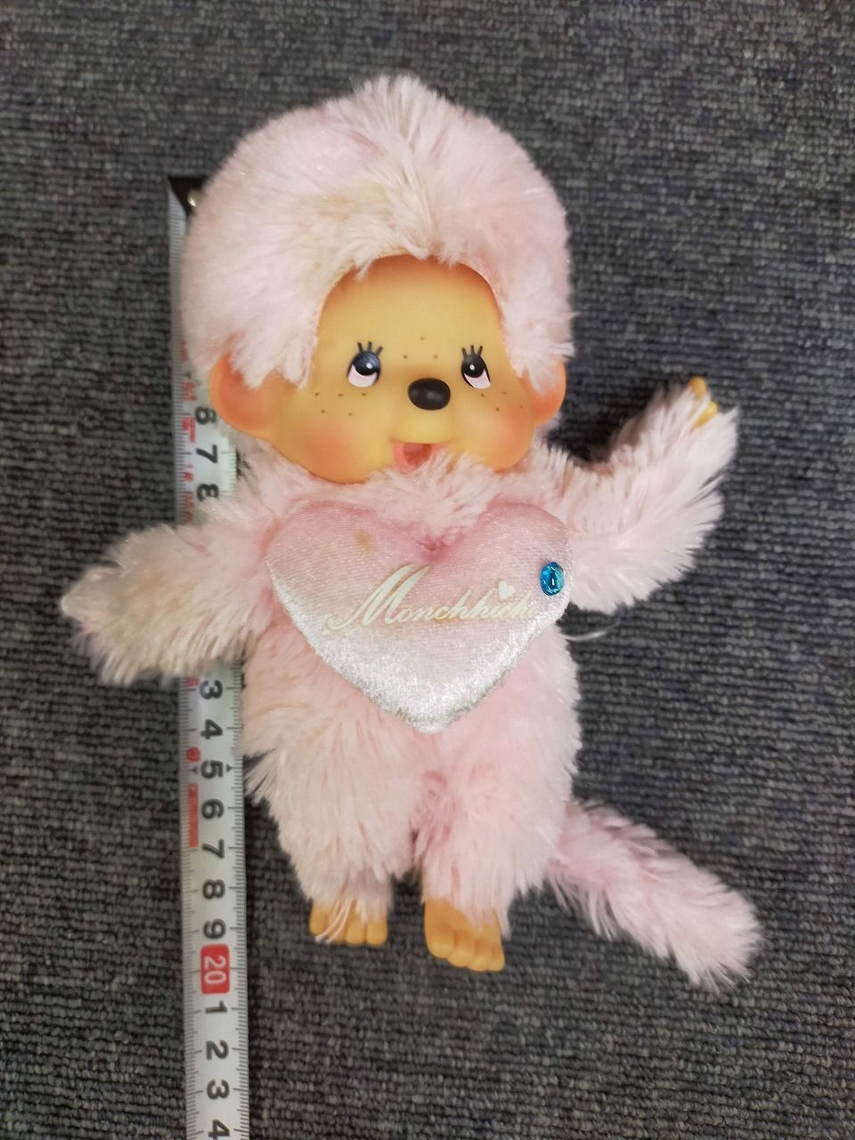 E27-20251121-01 【レア】モンチッチ 2010年発売 LOVE LOVE ピンク