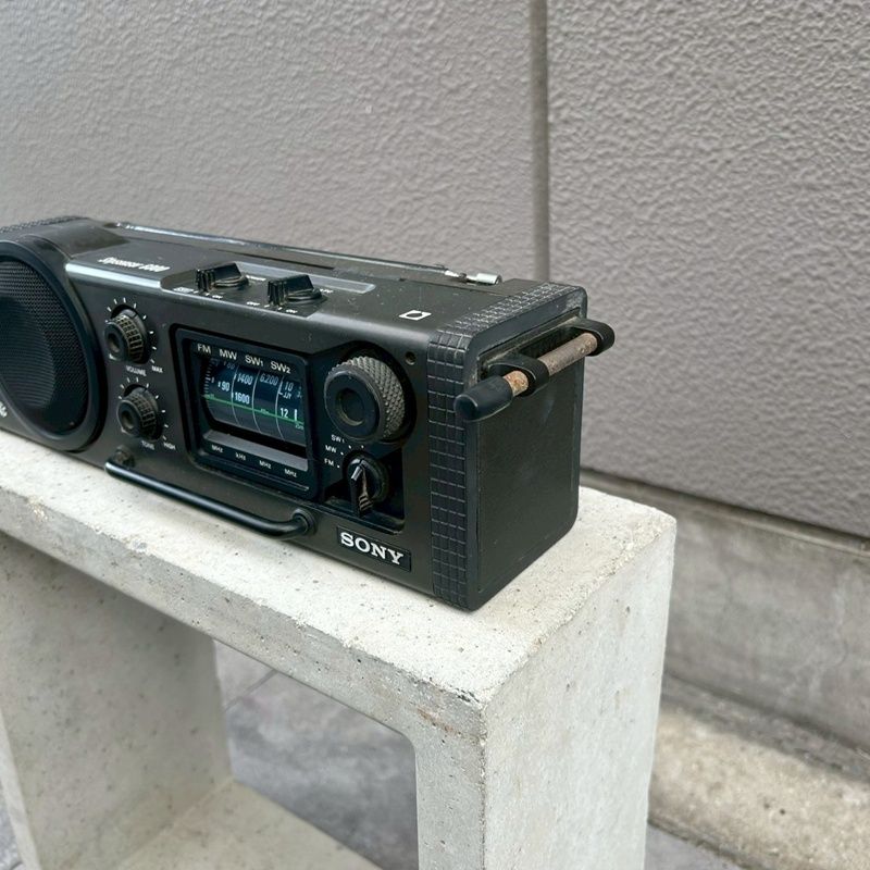 ジャンクSONY 4バンドBCLラジオ スカイセンサー ベスト ICF-6000