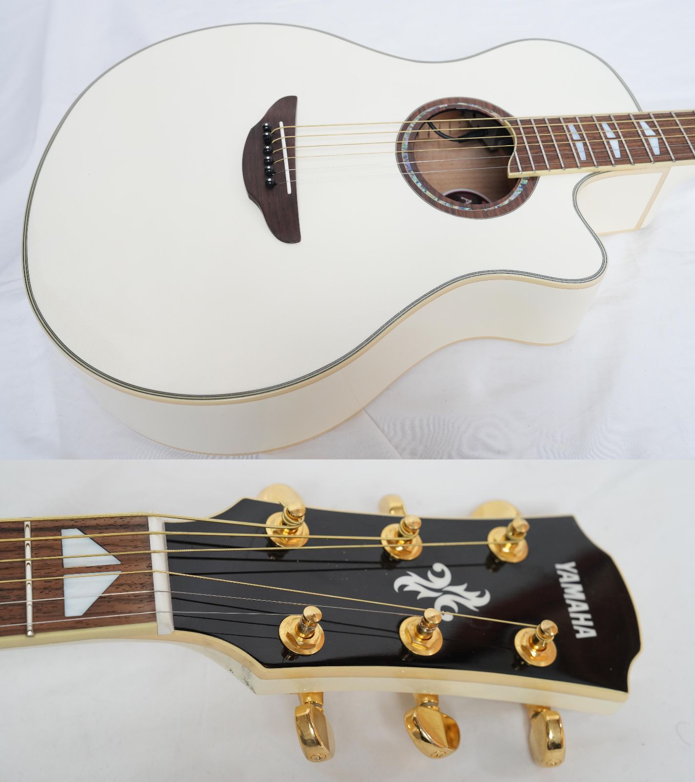 ☆YAMAHA☆APX1000 PW Pearl White エレアコ 美品 SRTシステム搭載